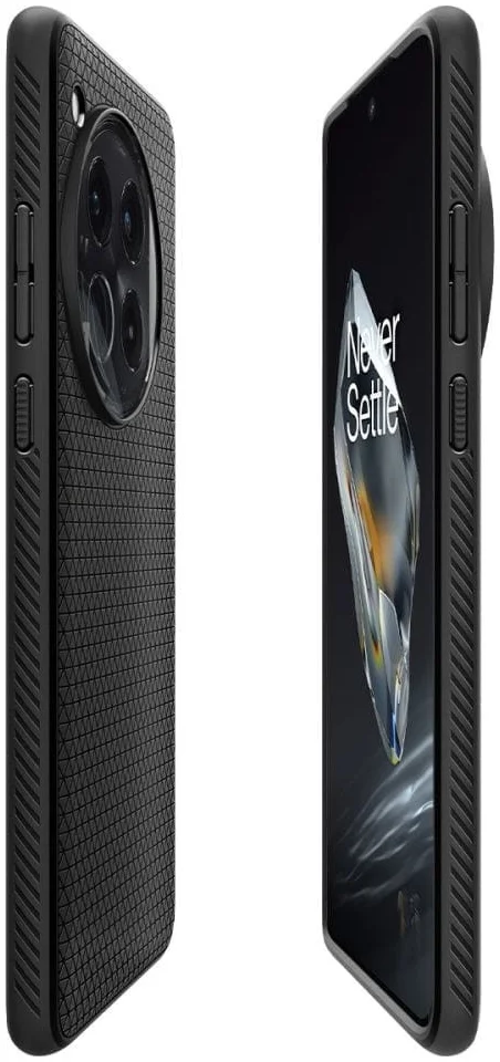Spigen Liquid Air OnePlus 12 Hoesje Back Cover Matte Zwart afbeelding 7