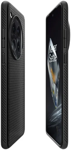 Spigen Liquid Air OnePlus 12 Hoesje Back Cover Matte Zwart afbeelding 7