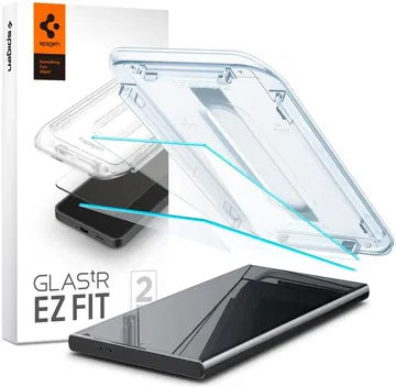 Spigen EZ Fit GLAS.tR Samsung Galaxy S24 Ultra Screen Protector 2-Pack