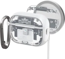 Spigen Ultra Hybrid MagFit AirPods Pro 1/2 Hoesje Zero One Wit afbeelding