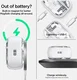 Spigen Ultra Hybrid MagFit AirPods Pro 1/2 Hoesje Zero One Wit afbeelding 5