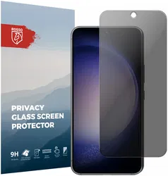 Rosso Samsung Galaxy S23 Plus 9H Tempered Glass Protector Privacy afbeelding