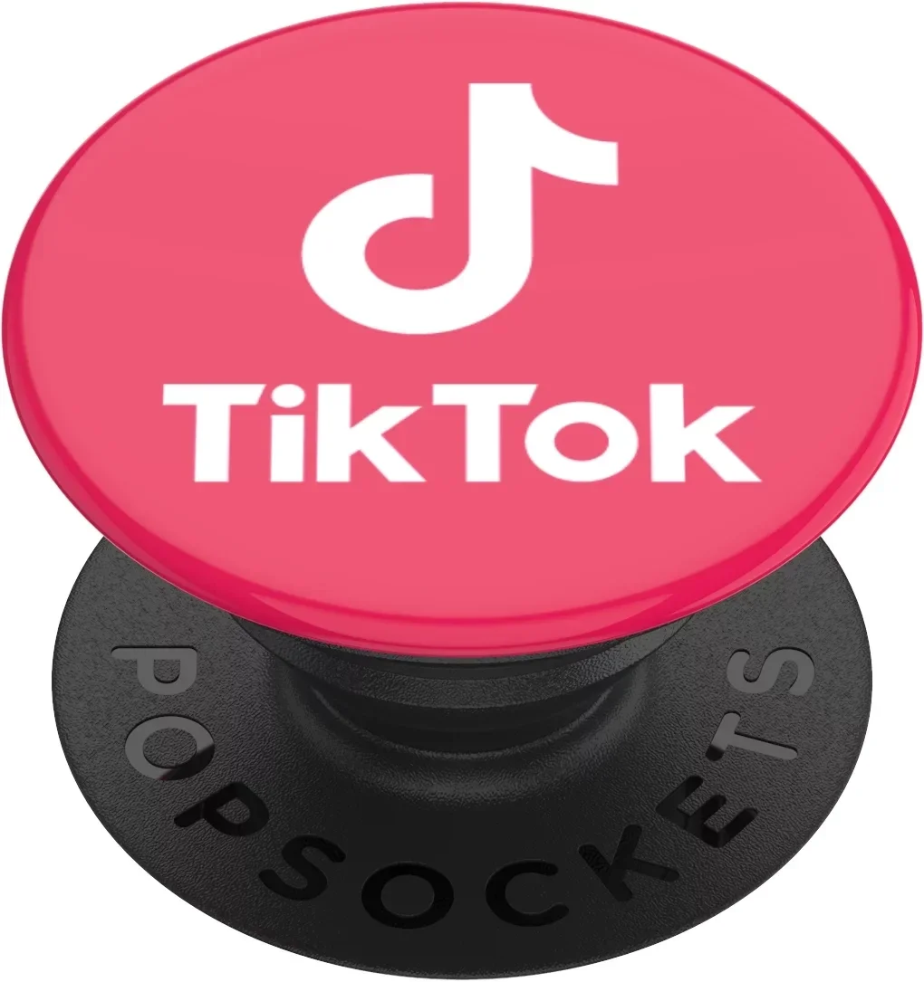 PopSockets PopGrip PopTop Telefoon Greep en Standaard TikTok Roze afbeelding 1