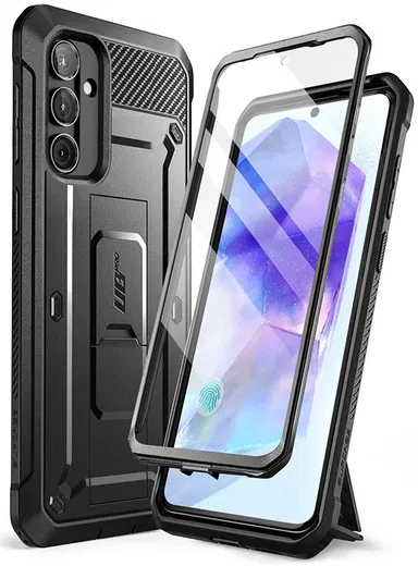 SUPCASE UB Pro Samsung Galaxy A55 Hoesje Full Protect Kickstand Zwart afbeelding 9