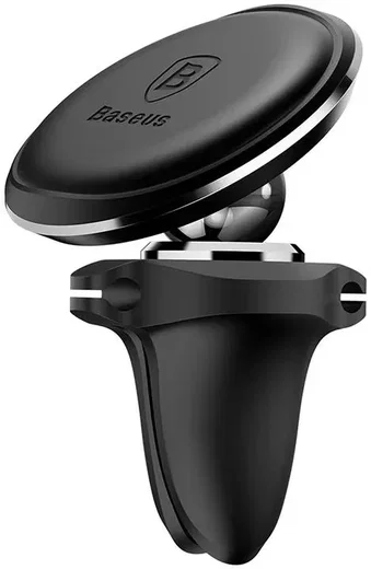 Baseus Magnetische Ventilatierooster Auto Telefoon Houder Zwart afbeelding 1