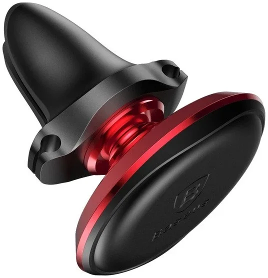 Baseus Magnetische Ventilatierooster Auto Telefoon Houder Rood afbeelding 3