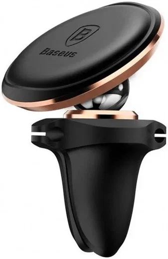 Baseus Magnetische Ventilatierooster Auto Telefoon Houder Roze afbeelding 1