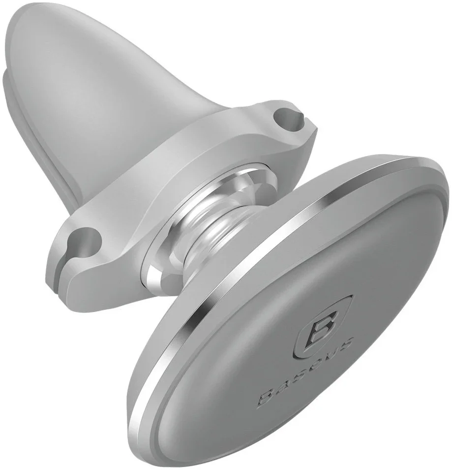 Baseus Magnetische Ventilatierooster Auto Telefoon Houder Zilver afbeelding 3