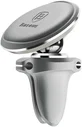 Baseus Magnetische Ventilatierooster Auto Telefoon Houder Zilver