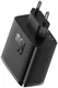 Baseus Cube Pro Trio Power Adapter 2x USB-C / USB-A 65W Zwart afbeelding 16