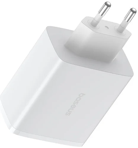 Baseus Cube Pro Trio Power Adapter 2x USB-C / USB-A 65W Wit afbeelding 16