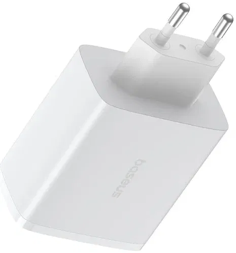 Baseus Cube Pro Trio Power Adapter 2x USB-C / USB-A 65W Wit afbeelding 16