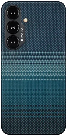 PITAKA MagEZ 4 Samsung Galaxy S24 Hoesje 600D Ultra Dun MagSafe Blauw afbeelding 1
