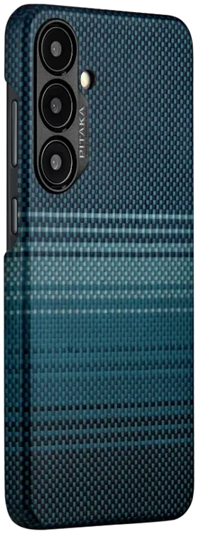 PITAKA MagEZ 4 Samsung Galaxy S24 Hoesje 600D Ultra Dun MagSafe Blauw afbeelding 2