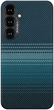 PITAKA MagEZ 4 Samsung Galaxy S24 Plus Hoesje 600D Dun MagSafe Blauw