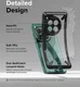 Ringke Fusion X OnePlus 12 Hoesje Back Cover Transparant Zwart afbeelding 4