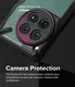 Ringke Fusion X OnePlus 12 Hoesje Back Cover Transparant Zwart afbeelding 7