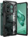 Ringke Fusion X OnePlus 12 Hoesje Back Cover Camo Zwart