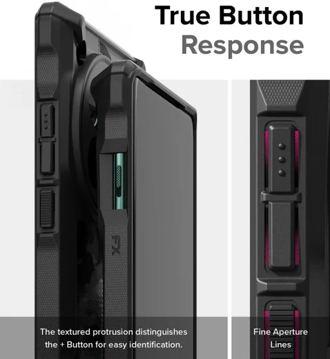 Ringke Fusion X OnePlus 12 Hoesje Back Cover Camo Zwart afbeelding 11