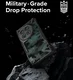 Ringke Fusion X OnePlus 12 Hoesje Back Cover Camo Zwart afbeelding 3