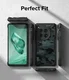 Ringke Fusion X OnePlus 12 Hoesje Back Cover Camo Zwart afbeelding 7
