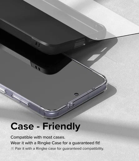 Ringke Easy Slide Samsung Galaxy S24 Screen Protector met Jig 2-Pack afbeelding 6