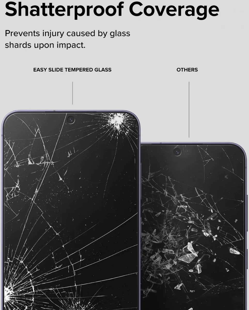Ringke Easy Slide Samsung Galaxy S24 Screen Protector met Jig 2-Pack afbeelding 7