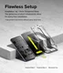 Ringke Easy Slide Privacy Samsung S24 Screen Protector met Jig 2-Pack afbeelding 7