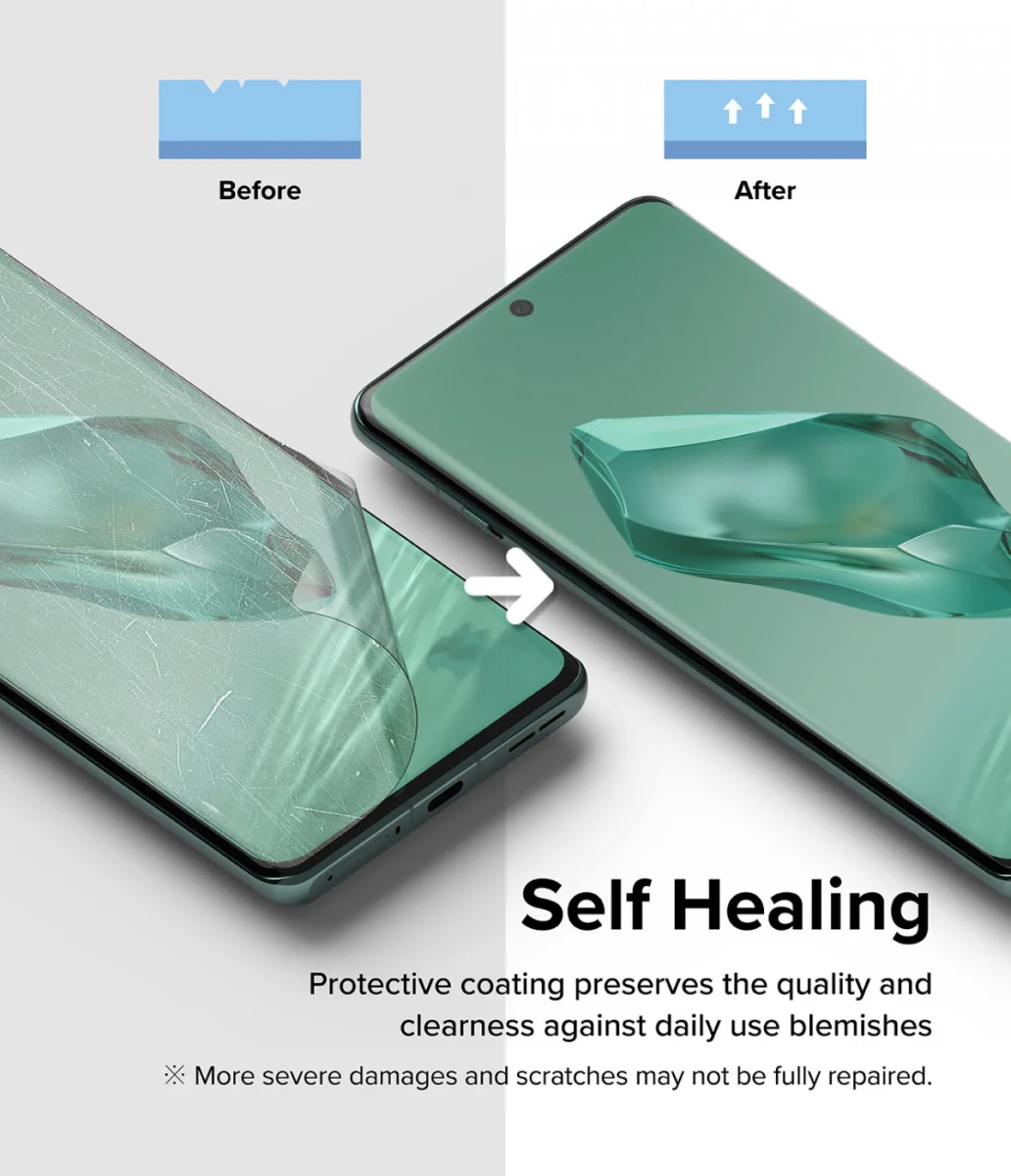 Ringke Dual Easy Film OnePlus 12 Screen Protector met Jig 2-Pack afbeelding 10