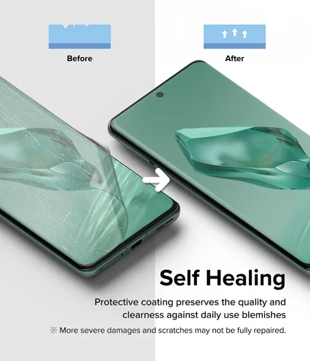 Ringke Dual Easy Film OnePlus 12 Screen Protector met Jig 2-Pack afbeelding 10