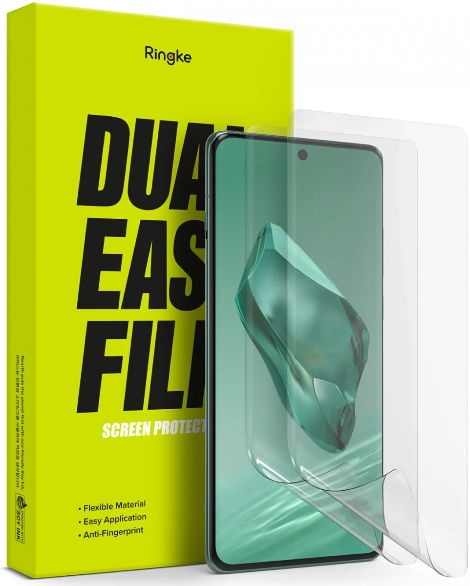 Ringke Dual Easy Film OnePlus 12 Screen Protector met Jig 2-Pack afbeelding 2