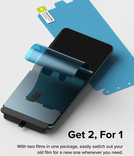 Ringke Dual Easy Film OnePlus 12 Screen Protector met Jig 2-Pack afbeelding 5