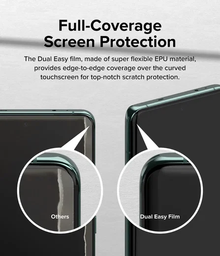 Ringke Dual Easy Film OnePlus 12 Screen Protector met Jig 2-Pack afbeelding 8