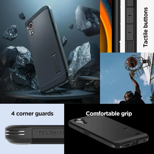 Spigen Tough Armor Samsung Galaxy Xcover 7 Hoesje Back Cover Zwart afbeelding 4