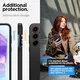 Spigen Liquid Air Samsung Galaxy A55 Hoesje Back Cover Matte Zwart afbeelding 3