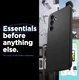 Spigen Liquid Air Samsung Galaxy A55 Hoesje Back Cover Matte Zwart afbeelding 4