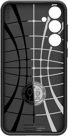 Spigen Liquid Air Samsung Galaxy A55 Hoesje Back Cover Matte Zwart afbeelding 9