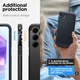 Spigen Tough Armor Samsung Galaxy A55 Hoesje Back Cover Zwart afbeelding 3