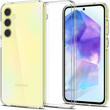 Spigen Ultra Hybrid Samsung Galaxy A55 Hoesje Back Cover Transparant