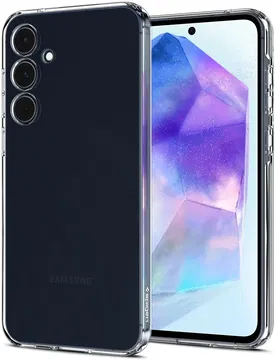 Spigen Crystal Flex Samsung Galaxy A55 Hoesje Back Cover Transparant