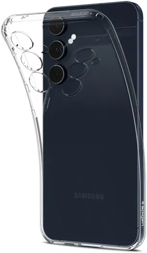 Spigen Crystal Flex Samsung Galaxy A55 Hoesje Back Cover Transparant afbeelding 2