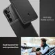 Spigen Optik Armor Samsung Galaxy A55 Hoesje Camera Slider Zwart afbeelding 5