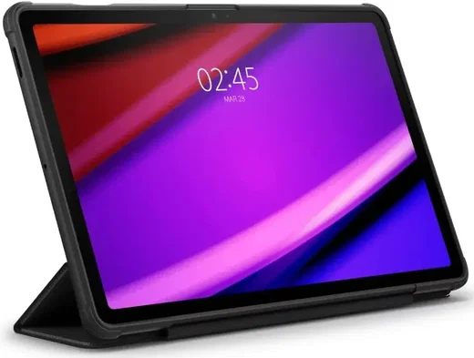 Spigen Rugged Armor Samsung Tab S10 Lite / S10 FE / S9 (FE) Hoes Book Case Zwart afbeelding 11