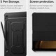 Spigen Rugged Armor Samsung Tab S10 Lite / S10 FE / S9 (FE) Hoes Book Case Zwart afbeelding 6
