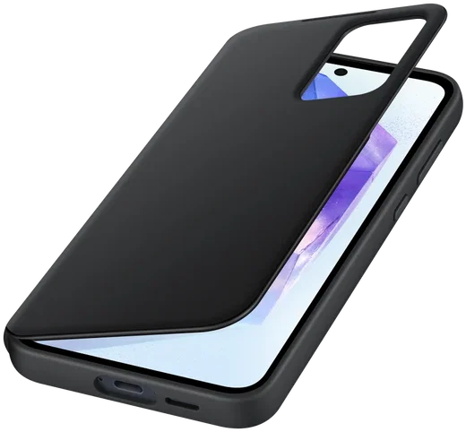Origineel Samsung Galaxy A55 Hoesje Smart View Wallet Case Zwart afbeelding 1
