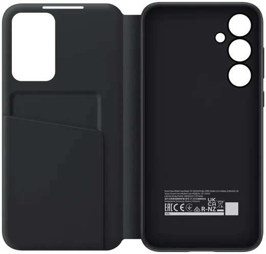 Origineel Samsung Galaxy A55 Hoesje Smart View Wallet Case Zwart afbeelding 6
