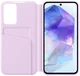 Origineel Samsung Galaxy A55 Hoesje Smart View Wallet Case Roze afbeelding 2
