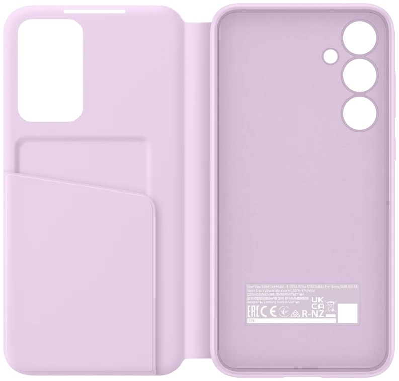 Origineel Samsung Galaxy A55 Hoesje Smart View Wallet Case Roze afbeelding 7