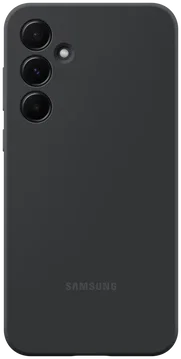 Origineel Samsung Galaxy A55 Hoesje Silicone Case Back Cover Zwart