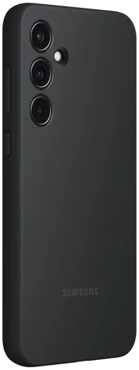Origineel Samsung Galaxy A55 Hoesje Silicone Case Back Cover Zwart afbeelding 2